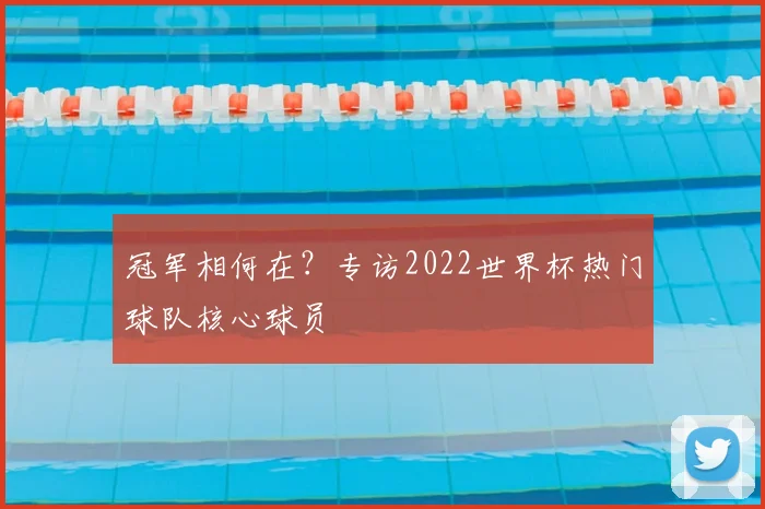 冠军相何在？专访2022世界杯热门球队核心球员